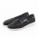 Twill Canvas Boat Shoes Charcoal