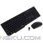 Rapoo 1800 2.4GHz Wireless Spill-Resistant Desktop Keyboard with Wireless Optical Mouse