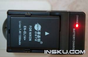 Зарядное устройство с автомобильным адаптером для аккумуляторов Nikon EN-EL14