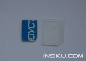NANO SIM Card Adapter Set for iPhone 4 / 4S / 5 - White (3 PCS)