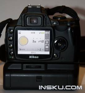DSTE Nikon EN-EL9 Replacement 7.4V 1300mAh Battery for Nikon D40 / D40X / D60 / D3000 / D5000 - Black