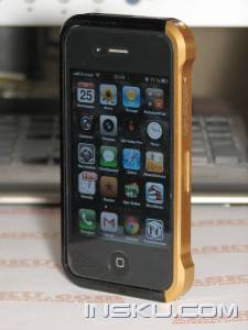 Бампер из анодированного алюминия для iPhone 4/4s