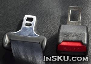 Car Seat Belt Extender Extension Buckles (Pair)