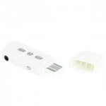 маленький Mp3 в виде флешки (Portable Rechargeable TF Card Reader USB Digital MP3 Player - White). Обзор на InSKU.com