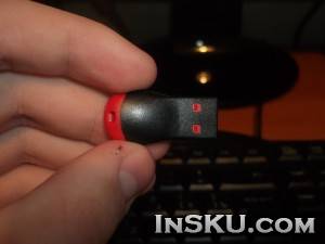 Карт-ридер "свисток" для карт памяти MicroSD.. Обзор на InSKU.com