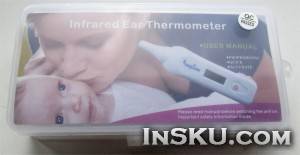 Инфракрасный ушной термометр от chinabuye. Обзор на InSKU.com