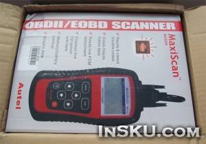 MaxiScan MS509 OBD-II EOBD сканер. Обзор на InSKU.com