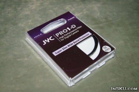 JYC PRO1-D Тонкий защитный фильтр на диаметр 55mm с Chinabuye. Обзор на InSKU.com
