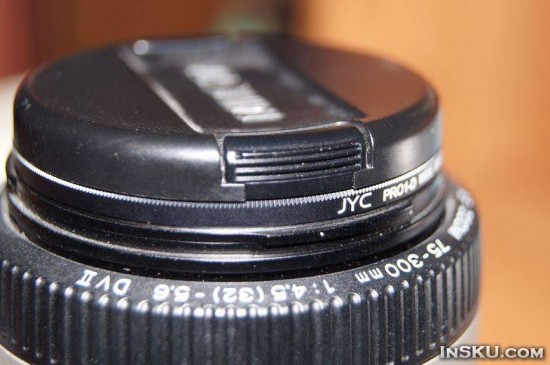 JYC PRO1-D Тонкий защитный фильтр на диаметр 55mm с Chinabuye. Обзор на InSKU.com