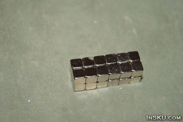 Неокуб из 216 4mm неокубиков из Chinabuye. Обзор на InSKU.com