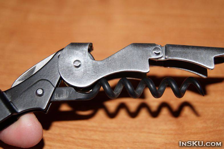 Нож сомелье или просто удобный штопор.. Обзор на InSKU.com