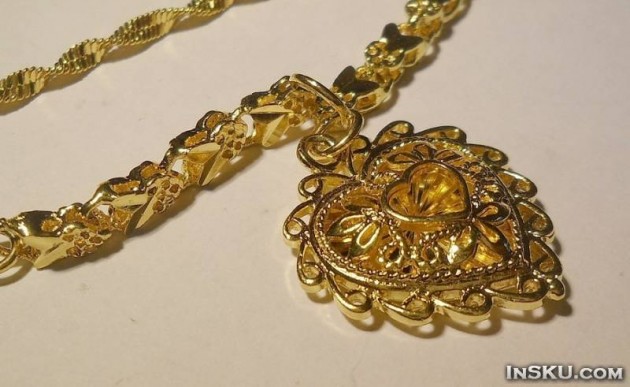 Stylish Gold Plating Necklace Neck Chain. Обзор на InSKU.com
