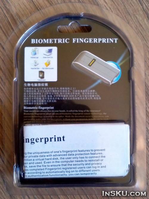  Биометрический считыватель отпечатков пальцев от chinabuye. Обзор на InSKU.com
