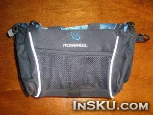 Polyester Unisex Scratch Resistant Easy Installation Bicycle Frame Pannier Front Tube Bag Shoulder Bag. Обзор на InSKU.com