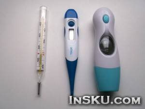 Chinabuye.com: 4 IN 1 Non-touch Infrared Digital Forehead Ear Thermometer. Обзор на InSKU.com