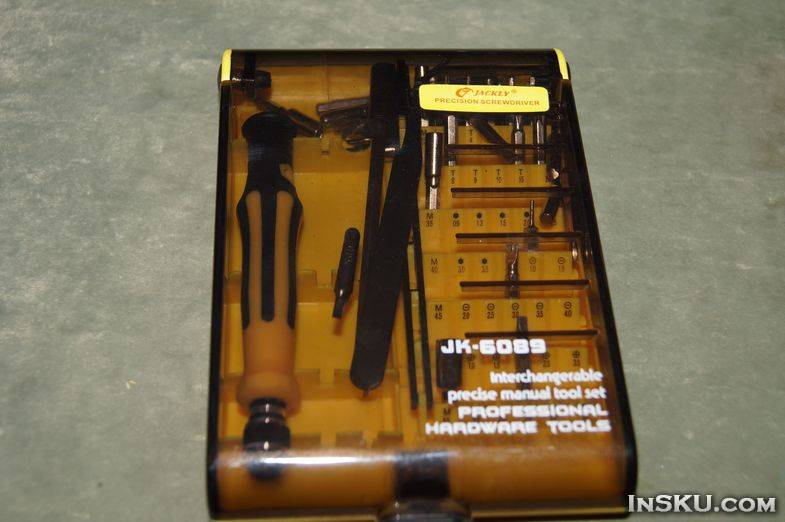 Jackly JK 6089-A неплохой набор отверток с 42 битами от Chinabuye. Обзор на InSKU.com
