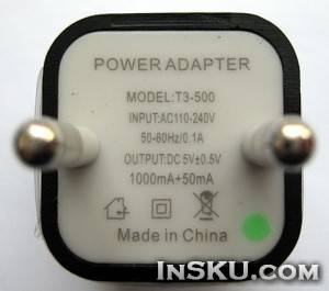 Зарядное устройство с USB-выходом. Обзор на InSKU.com
