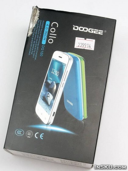 Бюджетный смартфон DOOGEE Collo DG100.