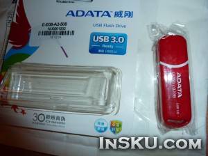Оригинальная флэшка — ADATA UV150 32GB USB3.0 из Китая