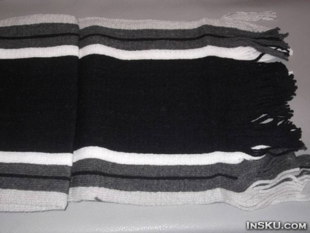 Неплохой стильный кашемировый шарфец 190х30 см.. Обзор на InSKU.com