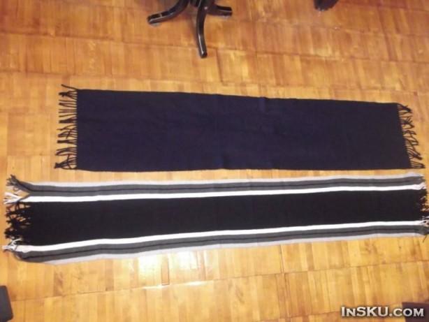 Неплохой стильный кашемировый шарфец 190х30 см.. Обзор на InSKU.com