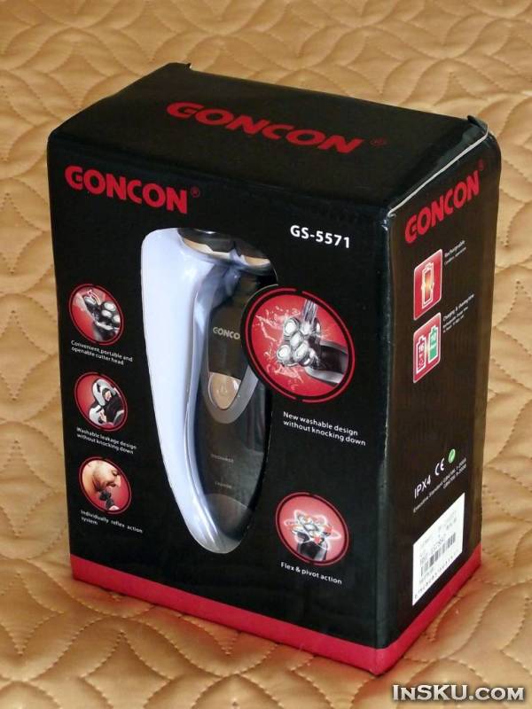 Электробритва Goncon GS-5571 с 5 ножами. Обзор на InSKU.com