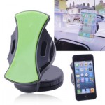 Universal 360 Rotation Sticky Mount Car Holder for Cell Phone/iPad/GPS — Black