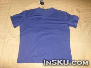 Plus Size Men Summer Shirt T-shirt V-neck Short Sleeve Apparel. Обзор на InSKU.com