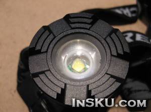RJ-2900 2 x Cree XM-L T6 800LM 7-Mode 10W Zooming Lens White Light Rechargeable Bicycle LED Headlamp - Black (1/2 x 18650). Обзор на InSKU.com