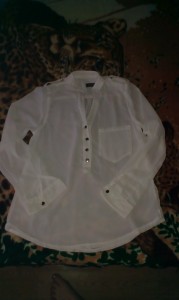 шифоновая блузка белого цвета. Обзор на InSKU.com