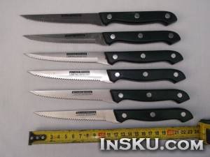 Набор металлических ножей из 15 предметов. Обзор на InSKU.com