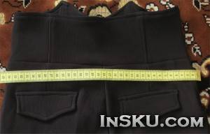 Женские черные обтягивающие брюки с высокой талией. Обзор на InSKU.com