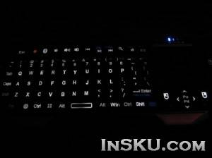 Удобная bluetooth клавиатура с подсветкой. Обзор на InSKU.com