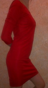 Красное платье. Обзор на InSKU.com