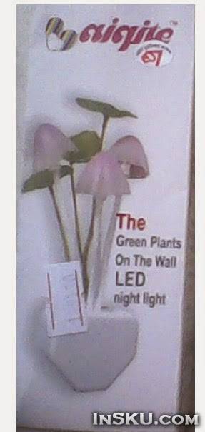 Mushroom Style 1/5W Energy Saving LED Night Lamp. Обзор на InSKU.com