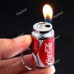 Mini Cola Can Refillable Gas Lighter Smoking