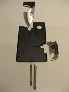 9-in-1 Outdoor Multi-function Card Tool Survival Tool. Обзор на InSKU.com