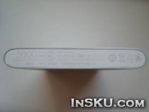 XIAOMI Ultra-thin Power Bank 5000mAh. Обзор на InSKU.com