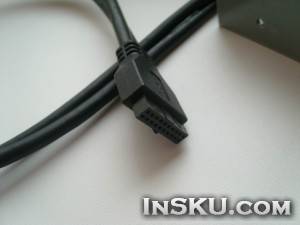 2-Port USB 3.0 Front Panel w/ 20-Pin Header Cable - Silver. Обзор на InSKU.com