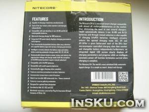 Зарядное устройство Nitecore D4. Обзор на InSKU.com