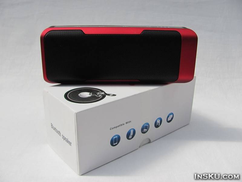 Bluetooth-колонка с FM-радио и функцией Power Bank. Обзор на InSKU.com