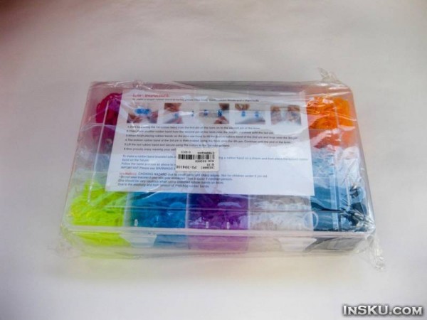 TinyDeal: Разноцветные резиночки для плетения - большой набор