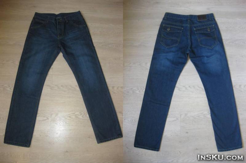 Магазины Китая: Классические мужские джинсы
