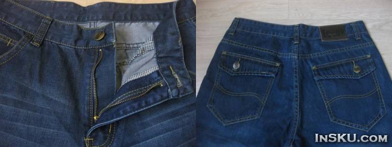 Магазины Китая: Классические мужские джинсы