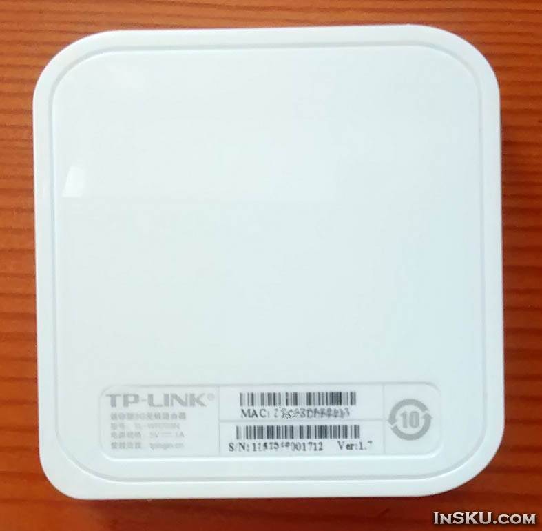 Маленький роутер TP-LINK TL-WR703N. Обзор на InSKU.com