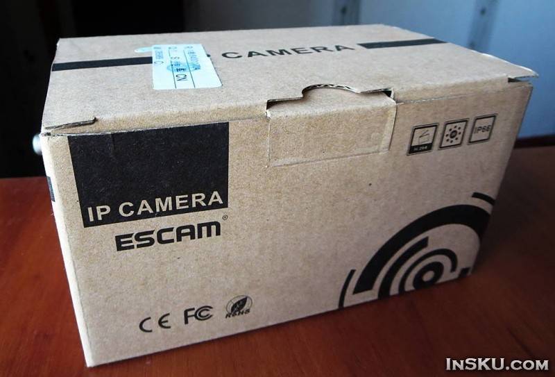 ESCAM Ant QF605 720P IP WiFi - камера для дома и не только. Обзор на InSKU.com
