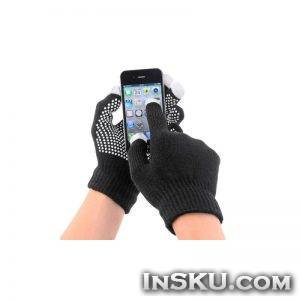 Touch Screen Gloves - перчатки для сенсорного экрана по 1.42 бакса. Обзор на InSKU.com
