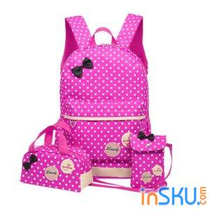 Сет из сумок и рюкзака для маленькой девочки. Обзор на InSKU.com