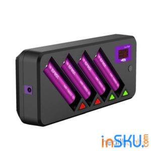 Efest BLU4 - обзор чисто "хипстерской" зарядки для лития с Bluetooth. Обзор на InSKU.com