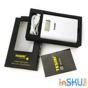 Tesiyi T4 - зарядка/внешний аккумулятор для 4*18650. Обзор на InSKU.com